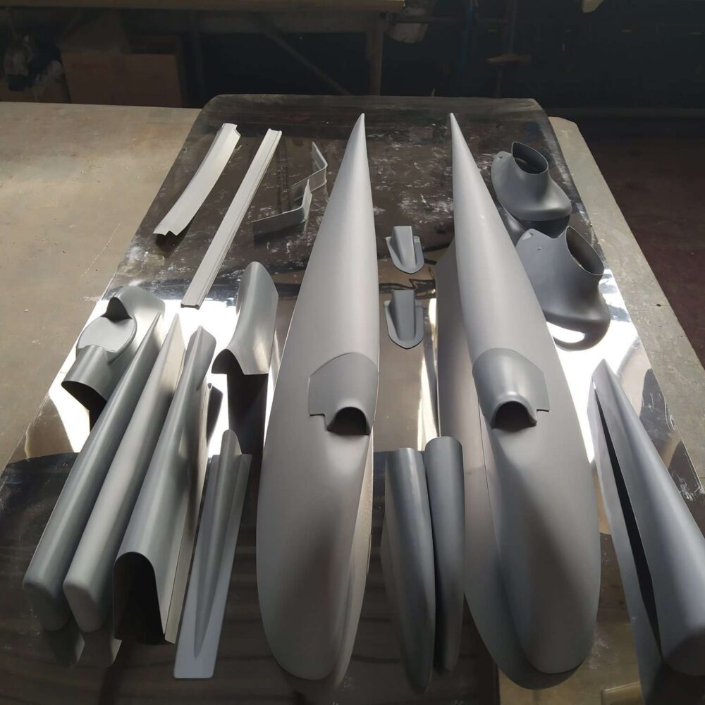 Plastic parts for Cessna and Piper aircraft