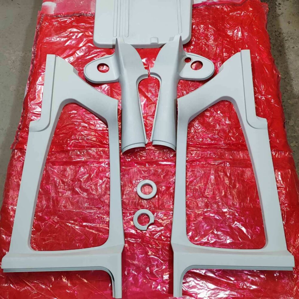 Plastic parts for Cessna and Piper aircraft