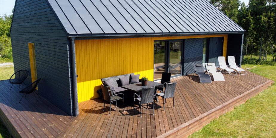 Linnulennu fly-in holiday house at EEMU