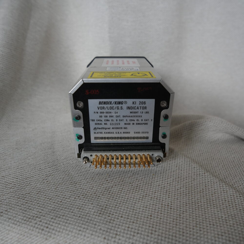 VOR/LOC/Glideslope Indicator Bendix/King KI-206