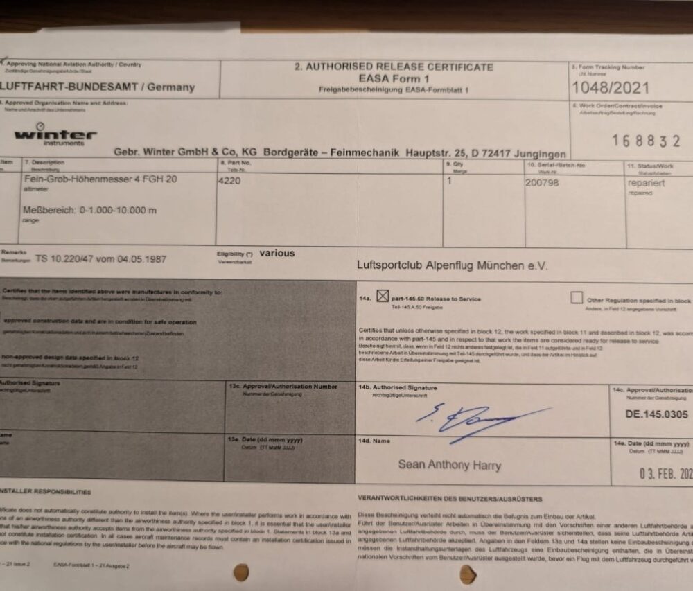 Winter 4 FGH 20 Höhe 57mm