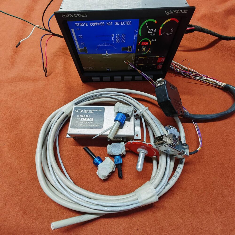 Dynon Avionics FlightDEK D-180 EFIS / EMS – Complete system