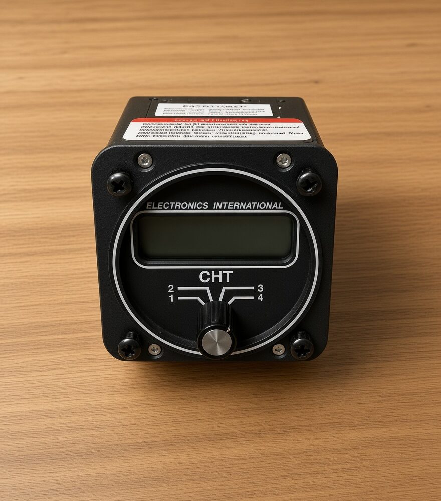 A cylinder head temperature gauge