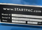 START PAC Li2000QC portable 28 V lithium-ion aircraft starting unit